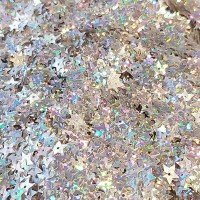 Flitre holographic silver 329